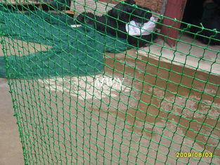 China Safety Knotless Netting, Green Color, PP strong fiber supplier