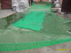 Safety Knotless Netting, Green Color, PP strong fiber supplier