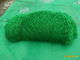 Safety Knotless Netting, Green Color, PP strong fiber supplier