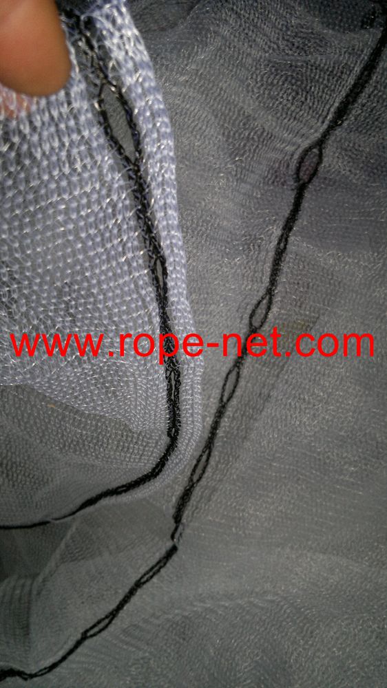 Construction Scaffold Netting, white color, with button holes,3m x 100m, 60g/sqm, HDPE