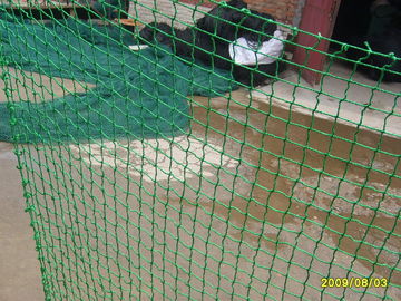 Safety Knotless Netting, Green Color, PP strong fiber supplier